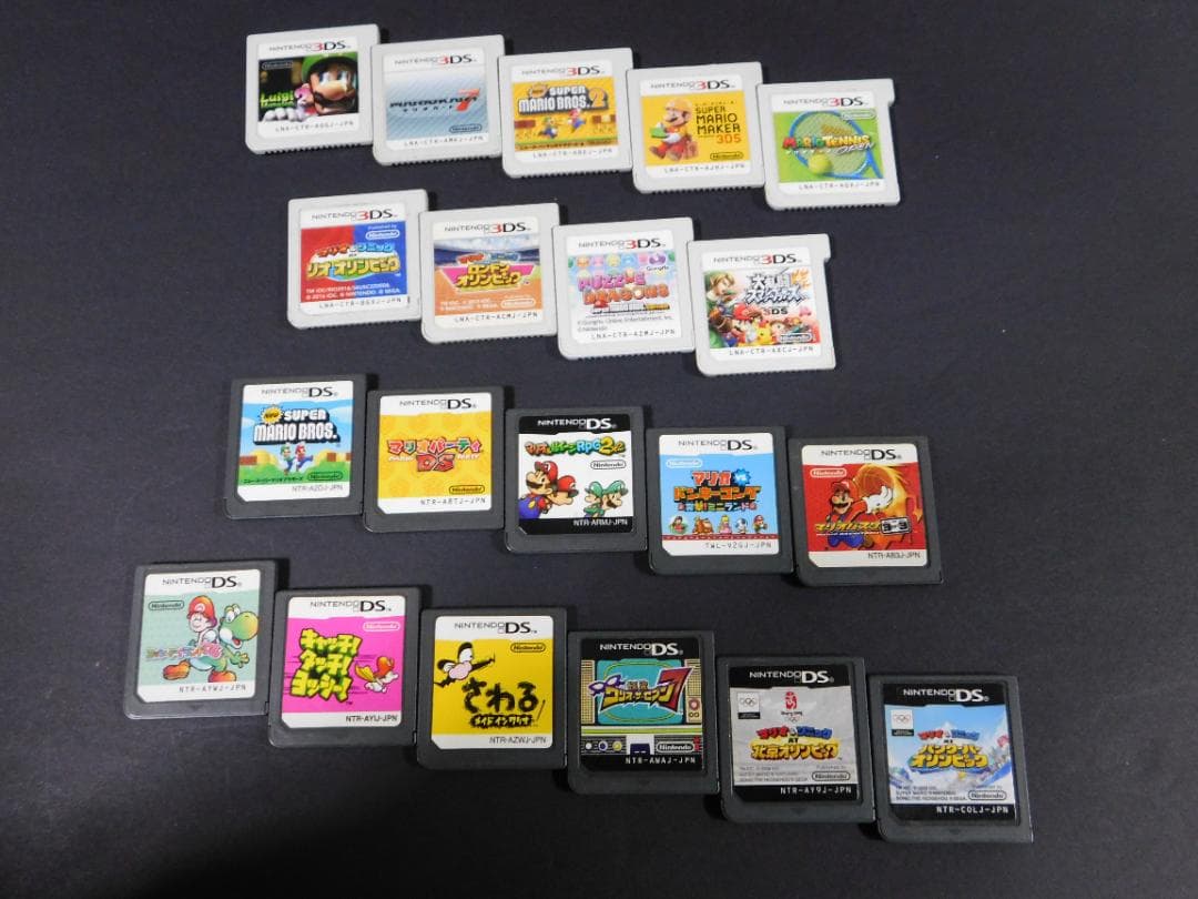 ＠★３ＤＳ★ルイージマンション２・マリオカート７・マリオブラザーズ・マリオテニス