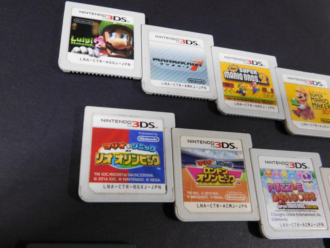 ＠★３ＤＳ★ルイージマンション２・マリオカート７・マリオブラザーズ・マリオテニス