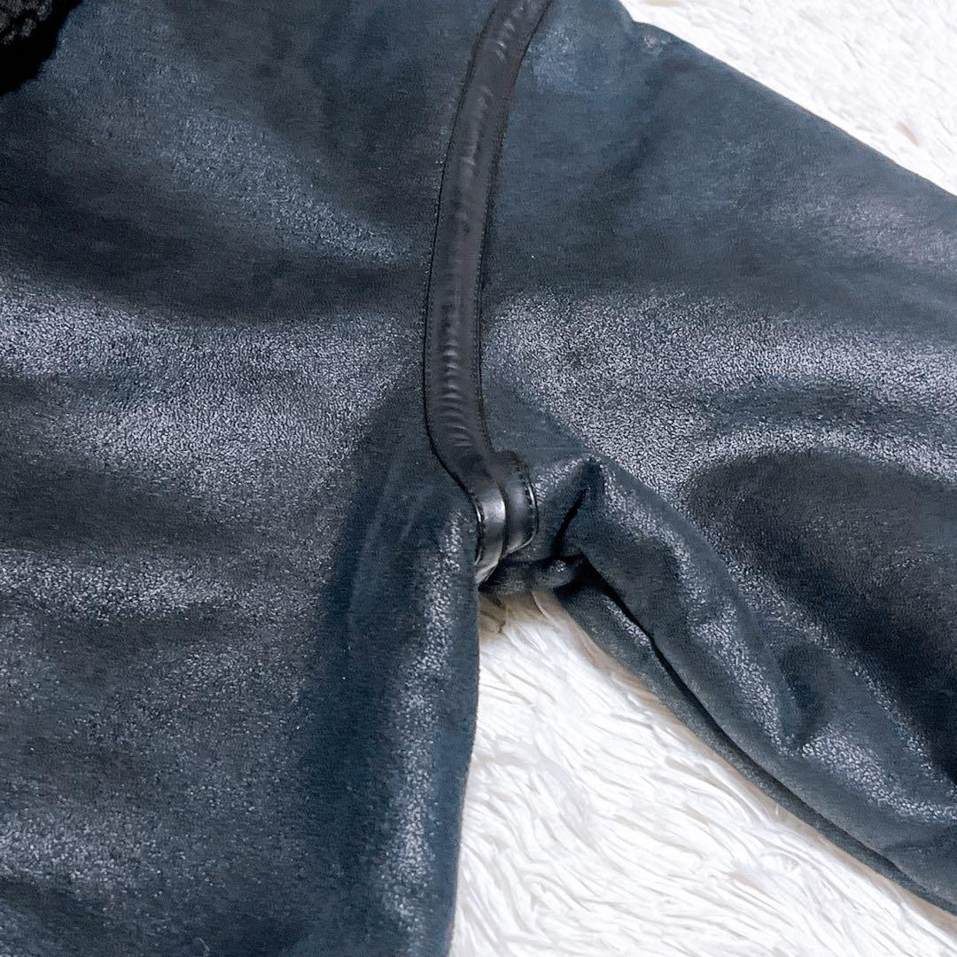 ALPHA ボア フェイクムートン b-3 フライトジャケット ブラック 2XL