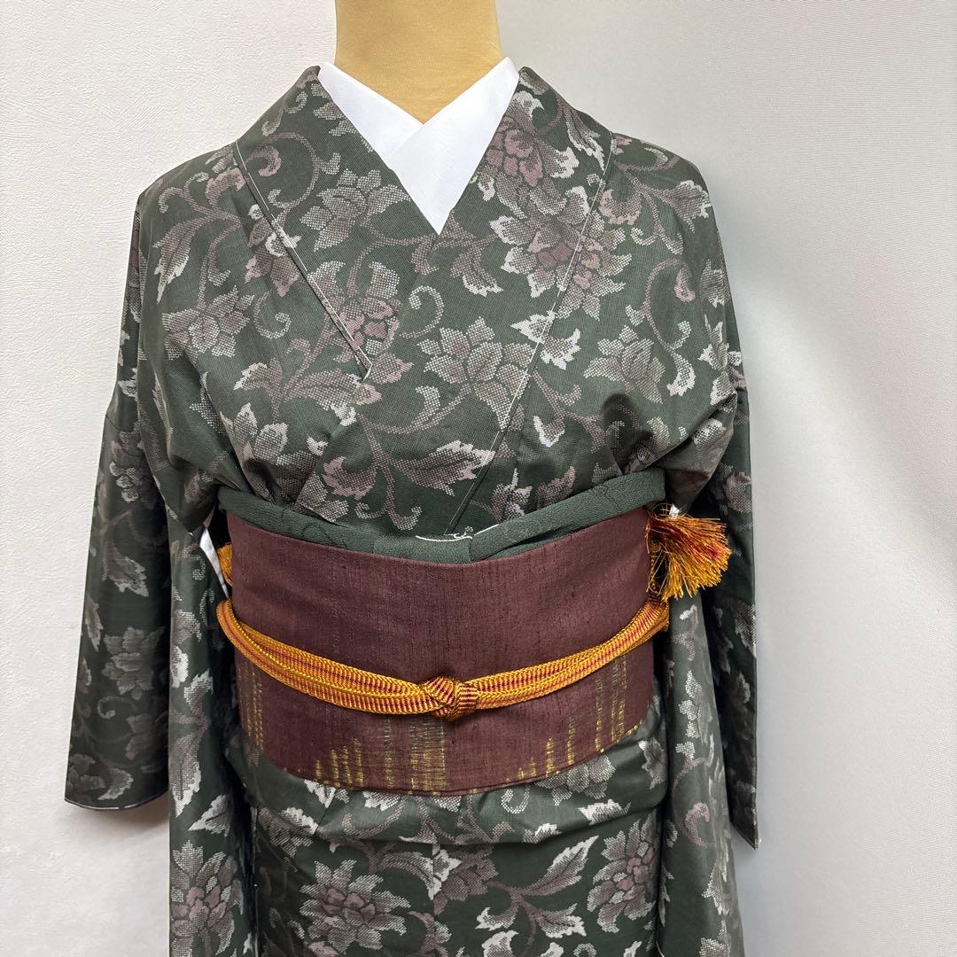 本場大島紬 お着物 未使用