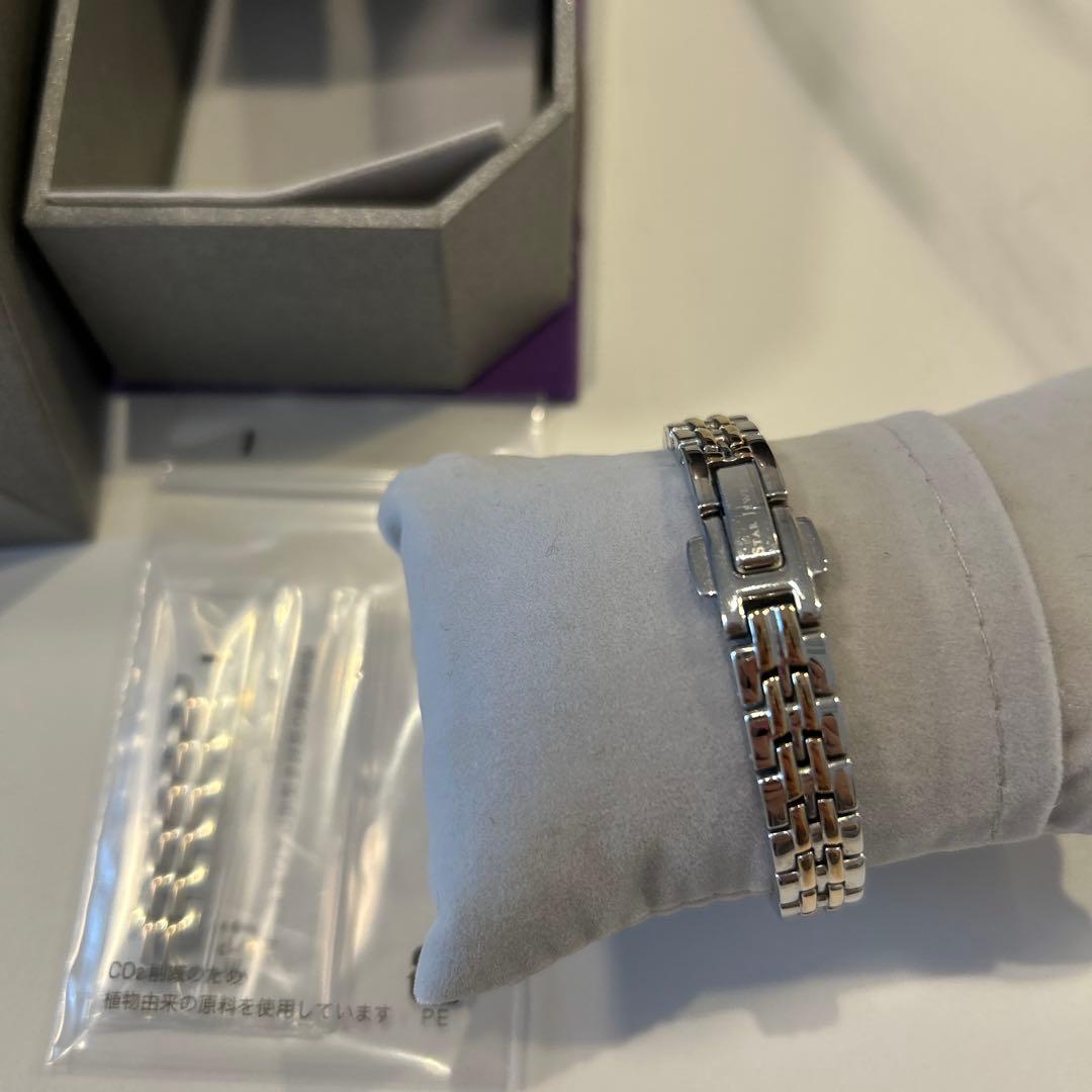 スタージュエリー　ソーラーウォッチ　コンビ