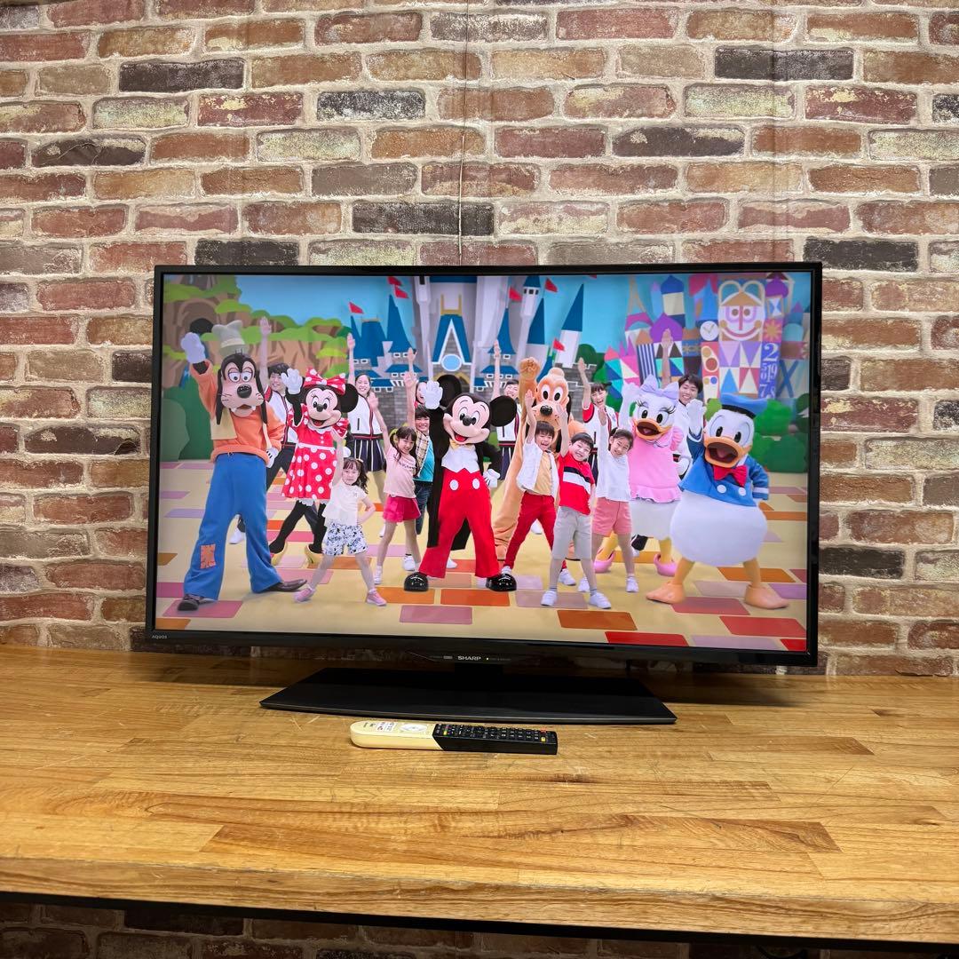 シャープ 40V型 4K液晶テレビ AQUOS 4T-C40BJ1 動画アプリ○