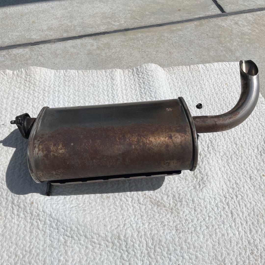 ジムニー JB23W 平成22年式 純正マフラー