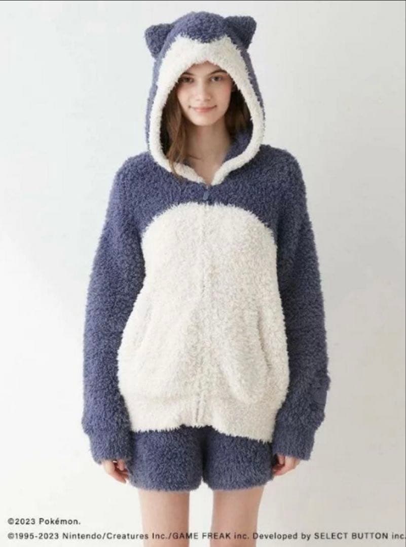 ジェラートピケ × ポケモンスリープ カビゴン Fルームウェア ユニセックス