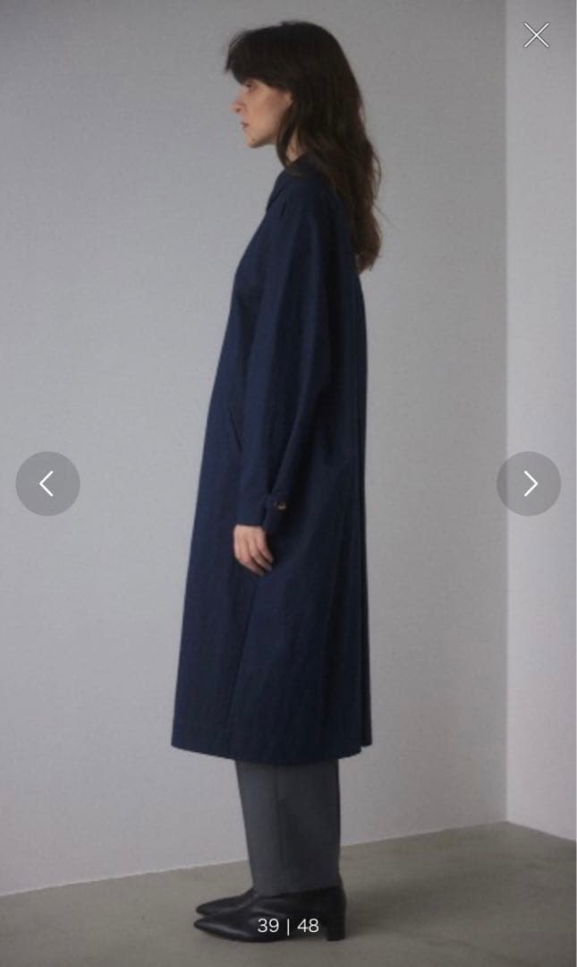 【新品未使用】ステンカラーコート