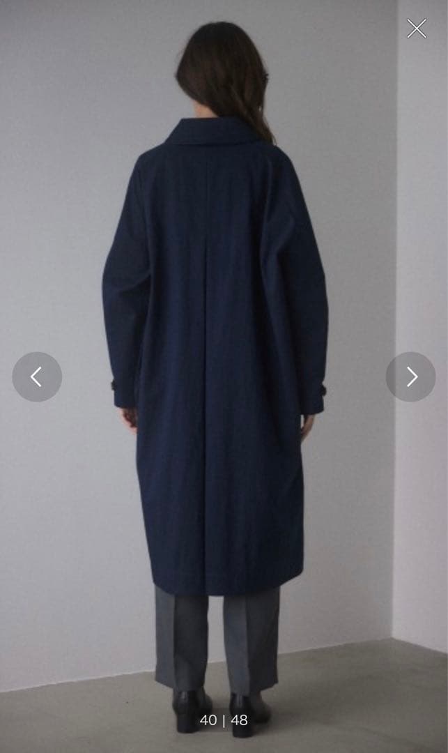 【新品未使用】ステンカラーコート