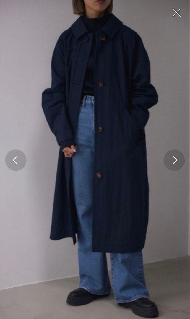 【新品未使用】ステンカラーコート