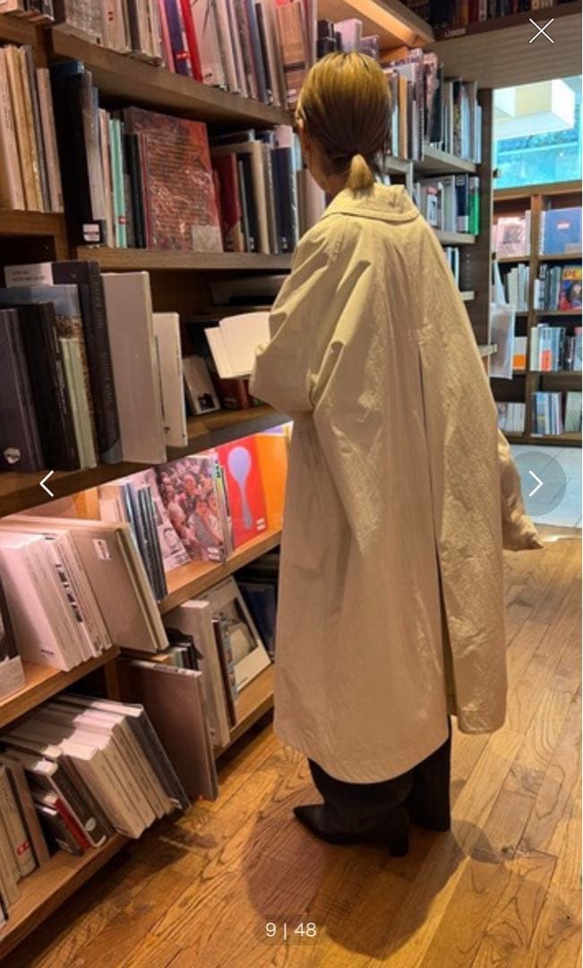 【新品未使用】ステンカラーコート