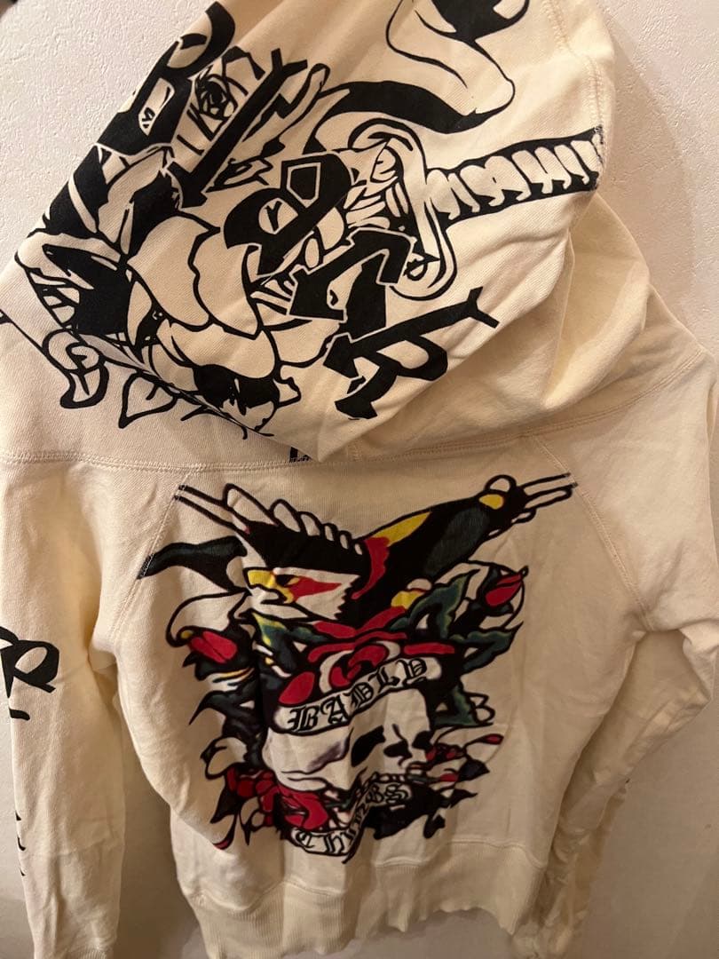 レア希少 d.i.a. ギャル服 パーカー スカル 平成ギャル ドクロ 骸骨