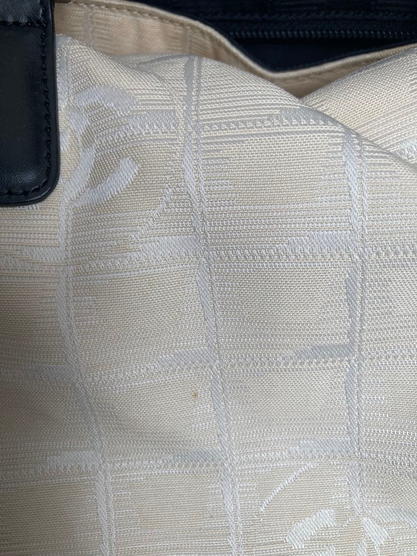 CHANEL シャネル トートバッグ ジャガード 難あり