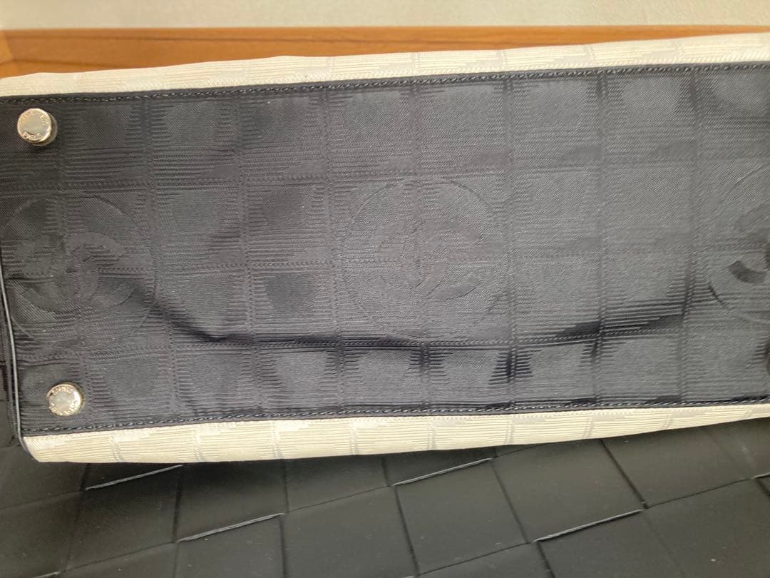 CHANEL シャネル トートバッグ ジャガード 難あり