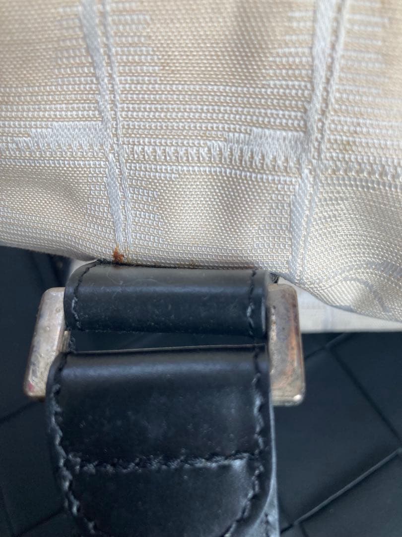 CHANEL シャネル トートバッグ ジャガード 難あり