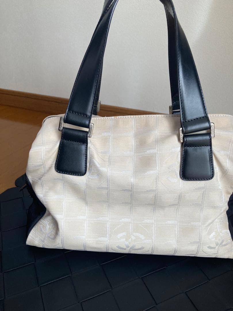 CHANEL シャネル トートバッグ ジャガード 難あり