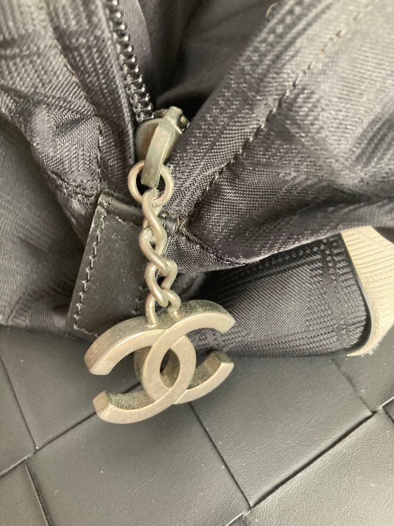 CHANEL シャネル トートバッグ ジャガード 難あり