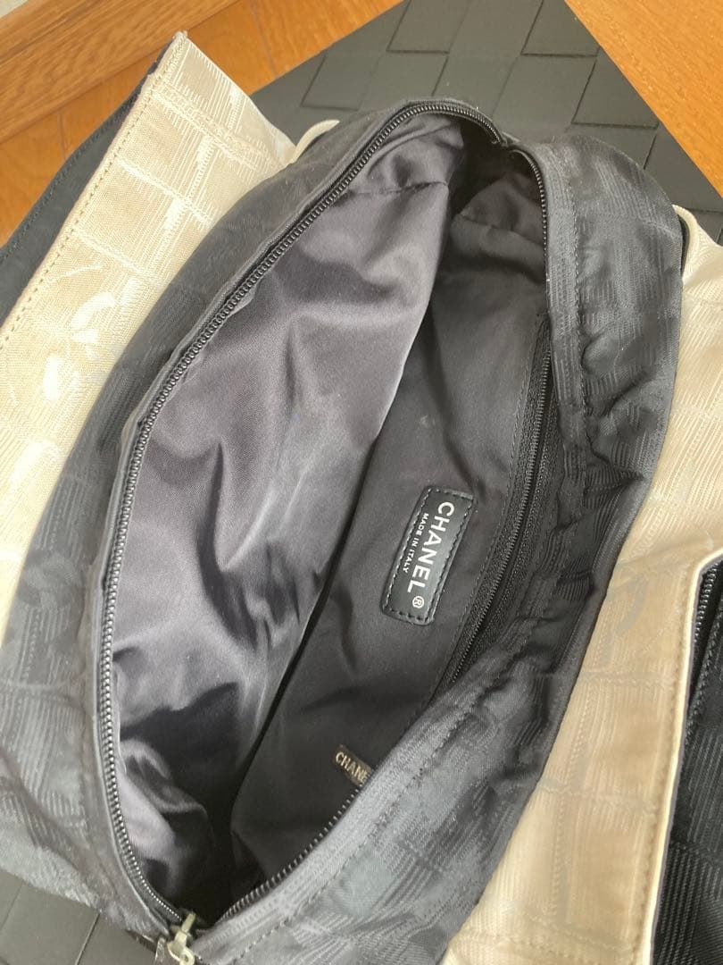 CHANEL シャネル トートバッグ ジャガード 難あり