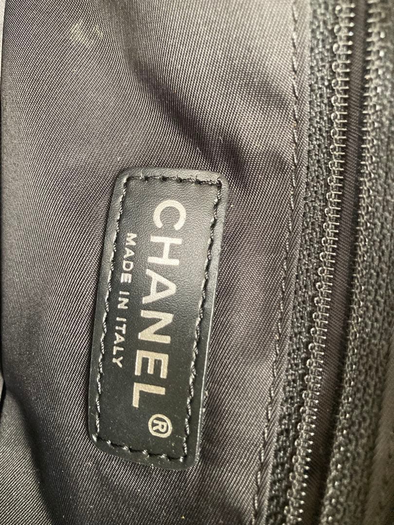 CHANEL シャネル トートバッグ ジャガード 難あり