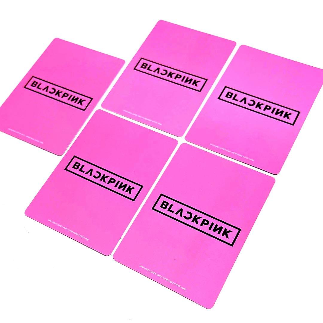 BLACKPINK IN YOUR AREA 大阪 公式 トレカ 5種類 セット