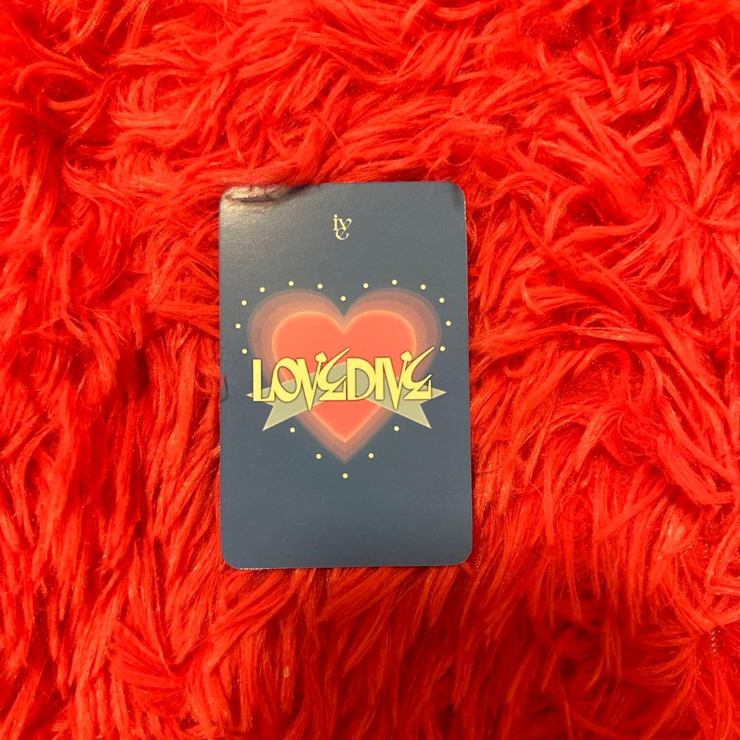 ive love dive namil 2.0 特典トレカ　中国　中華　ガウル