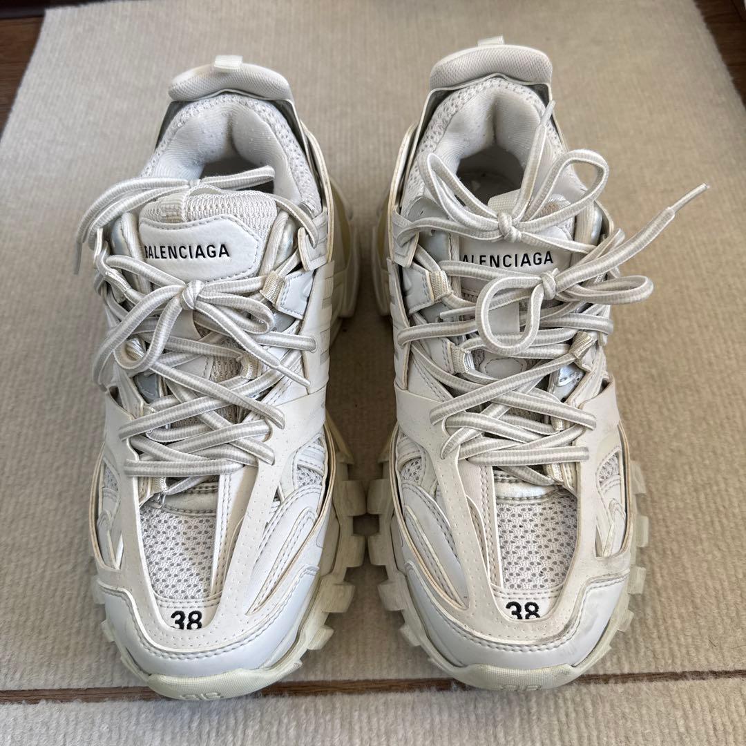 BALENCIAGA ホワイトスニーカー 38