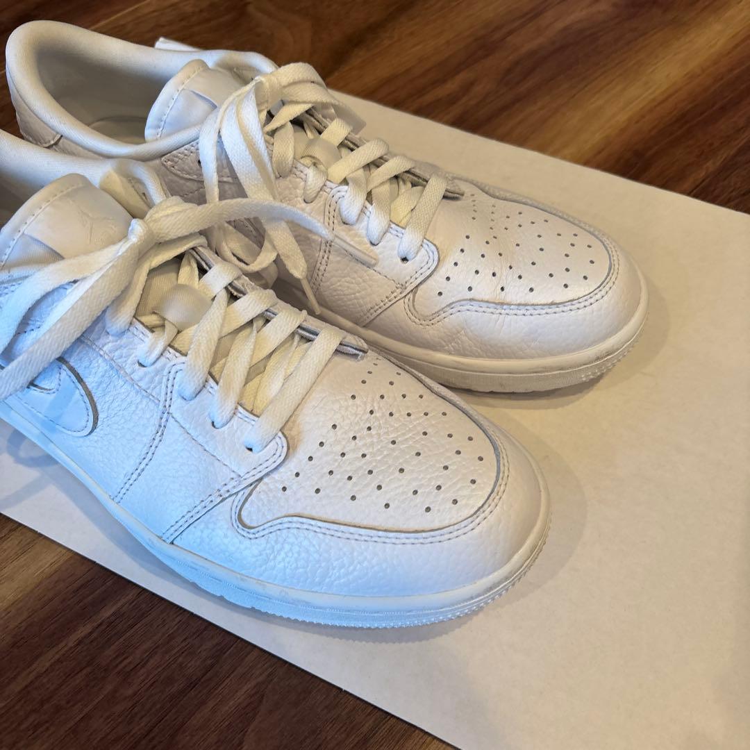 NIKE AIR JORDAN 1 LOW GOLF ホワイト28cm