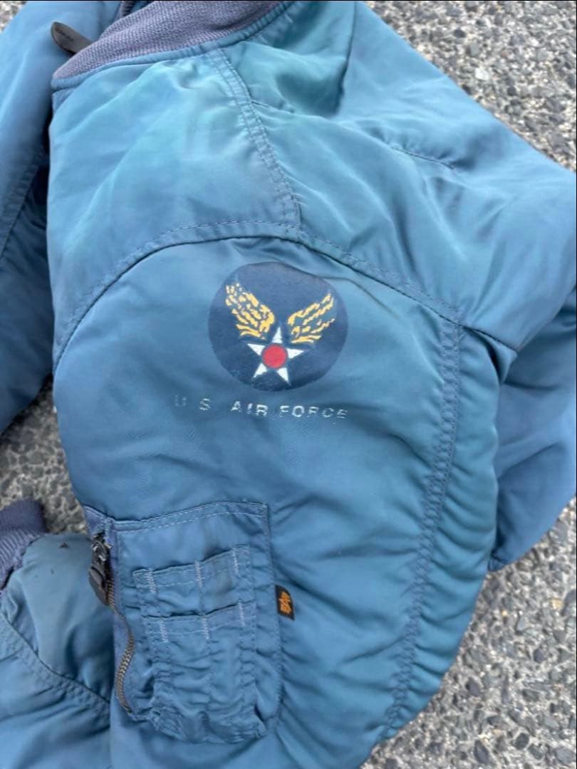 ALPHA USA製 50s復刻盤 MA-1 フライトジャケット