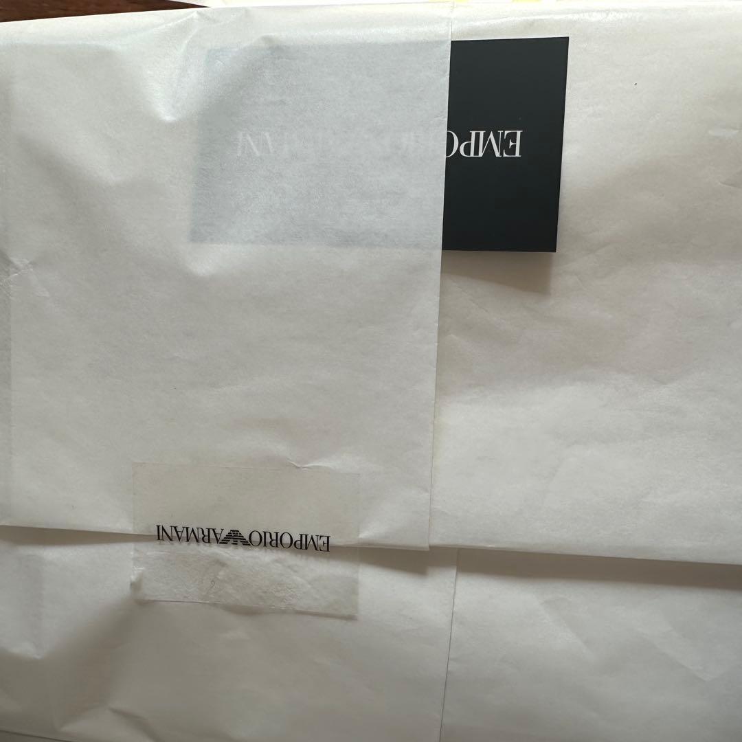 y*様 【新品未使用】エンポリオ アルマーニ ロゴプリント 両面コットンブランケ