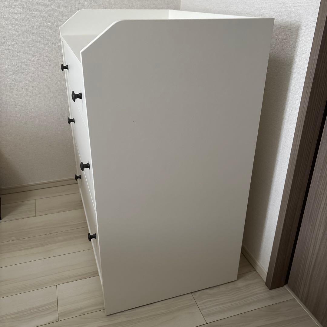 IKEA HAUGA ハウガ チェスト（引き出し×3）ホワイト