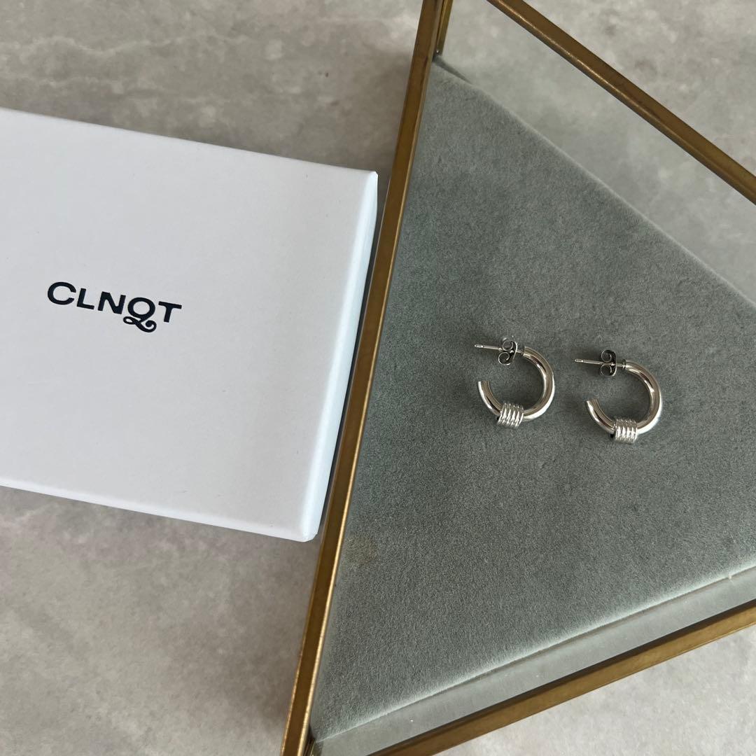 ラスト1点【新品】Justine Clenquet Carrieピアス シルバー