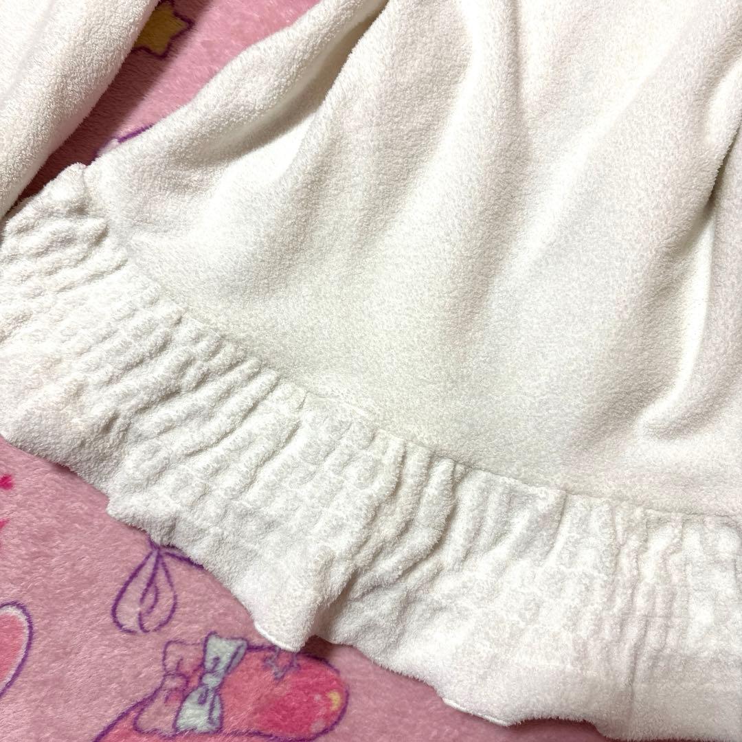 トゥララ　フリルレースパーカー　ハートチャーム　姫ギャルy2k リズリサ