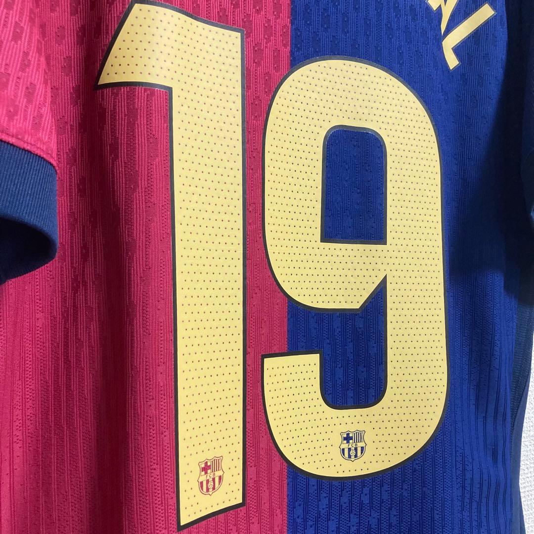 【正規品】バルセロナ ラミンヤマル 24/25 オーセンティックユニフォーム
