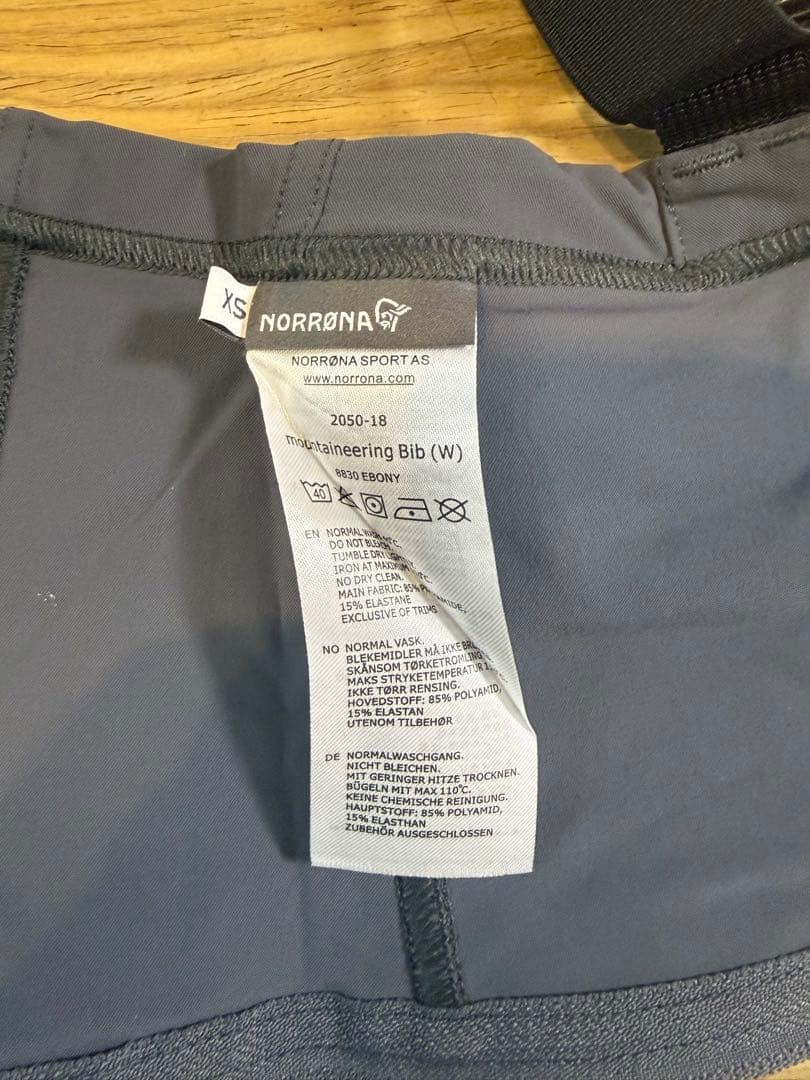 Norrona Womens Zip in Bib ノローナ　ビブ