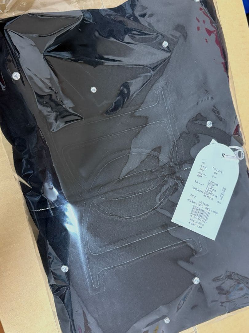 Darich ダーリッチ　DDロゴビジュージップパーカー ブラック