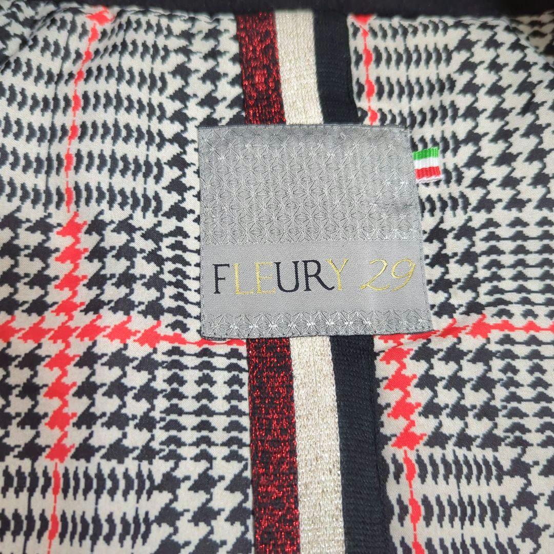 VESGIOIA (ベスジョーヤ)異素材 コンビ スタンドカラー ロングコート