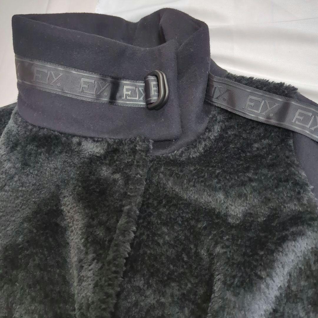 VESGIOIA (ベスジョーヤ)異素材 コンビ スタンドカラー ロングコート