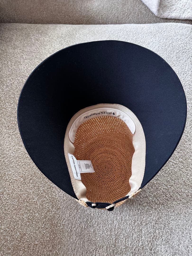 ヘレンカミンスキー麦わら帽子　1度使用