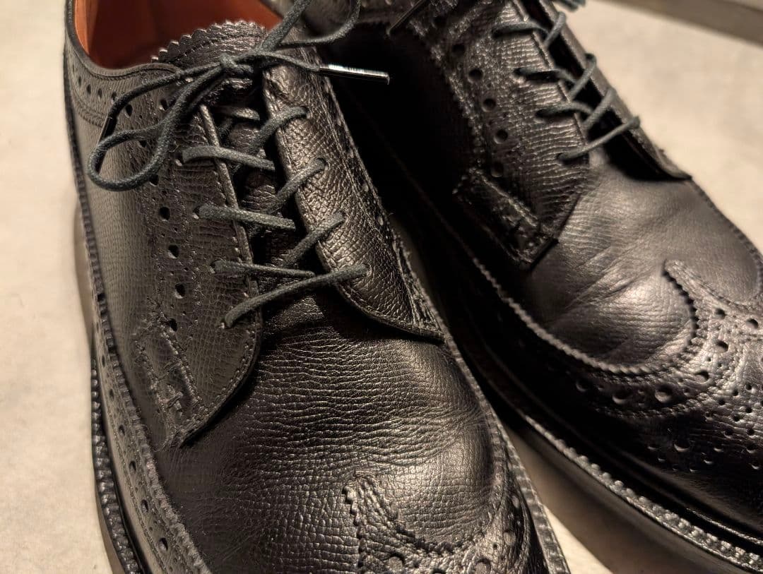 Nettleton ネトルトン ウイングチップ フルブローグ 7.5 C/A