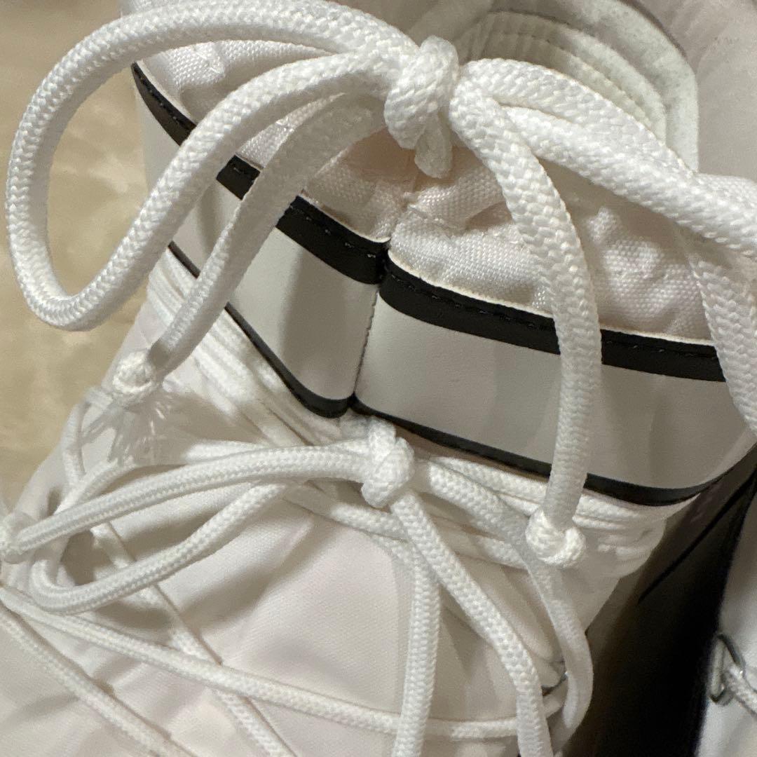 MOON BOOT スノーブーツ ホワイト/ブラック　ムーンブーツ