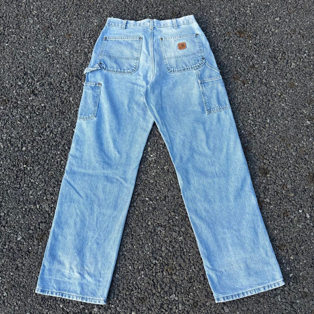 Carhartt Denim ダブルニー “ICE BLUE” W32