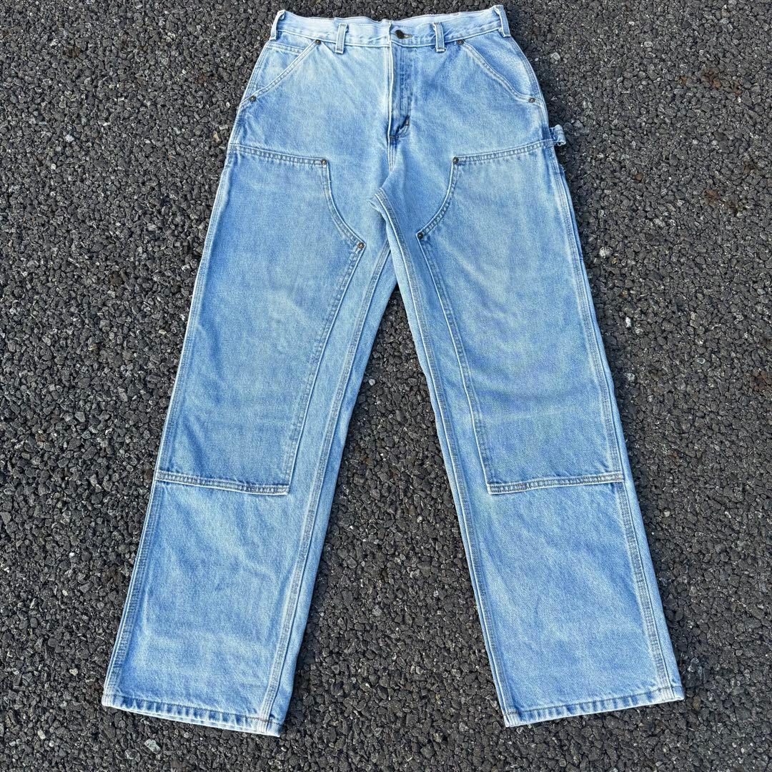 Carhartt Denim ダブルニー “ICE BLUE” W32
