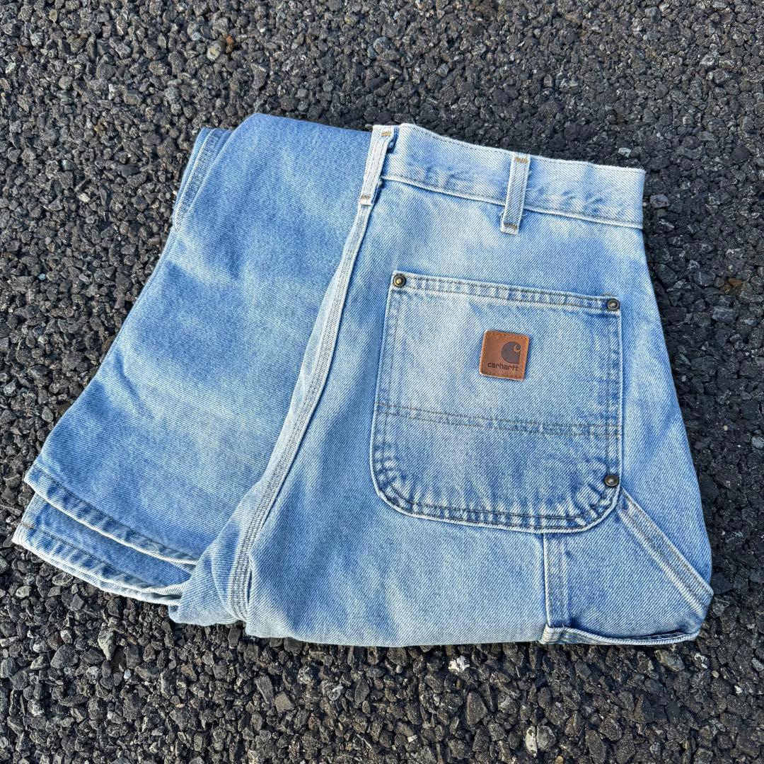 Carhartt Denim ダブルニー “ICE BLUE” W32