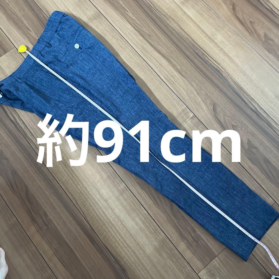 BEAMS デニムプリント シアサッカー 2ボタン ジャケット パンツ　セット