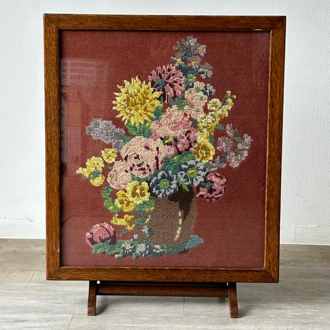 アンティーク 家具 ファイヤースクリーン 1930年頃 イギリス 英国 445A