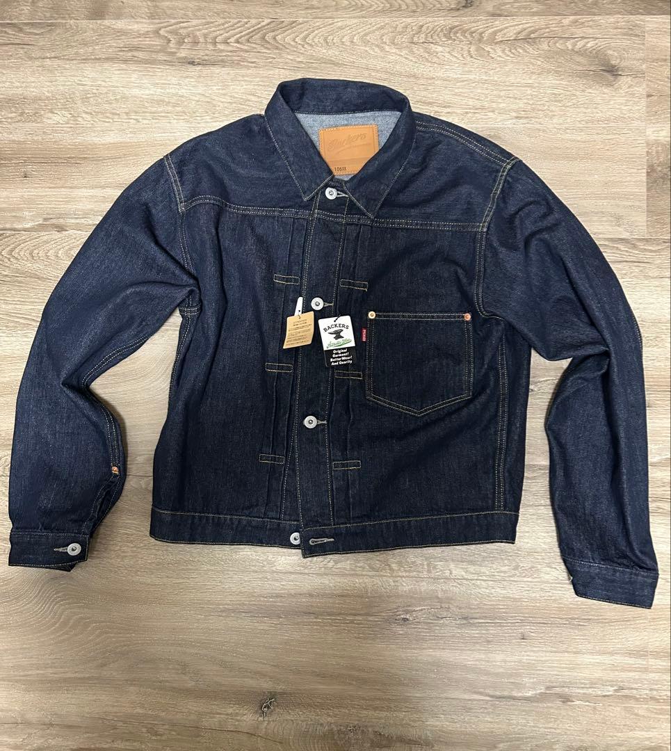 【新品】106xx 1st デニムジャケット 40 ドーナツ Backers