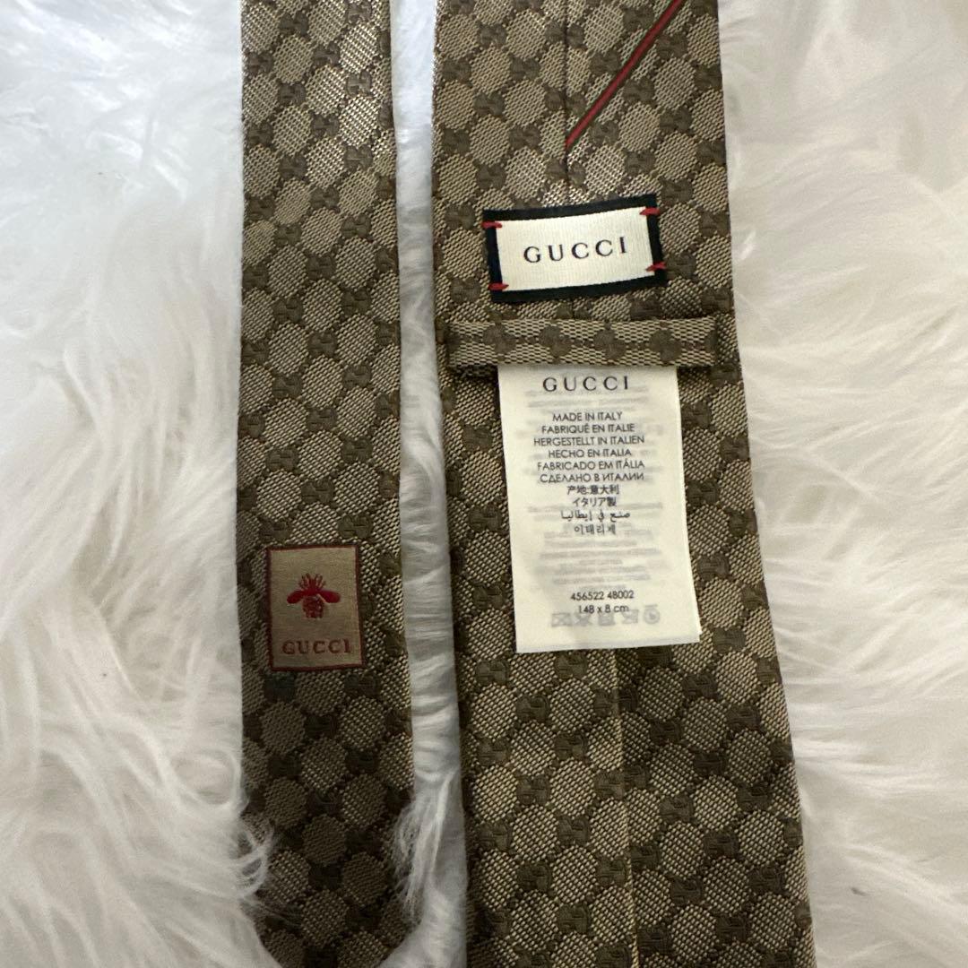 GUCCI GG 総柄 ネクタイ　新品未使用