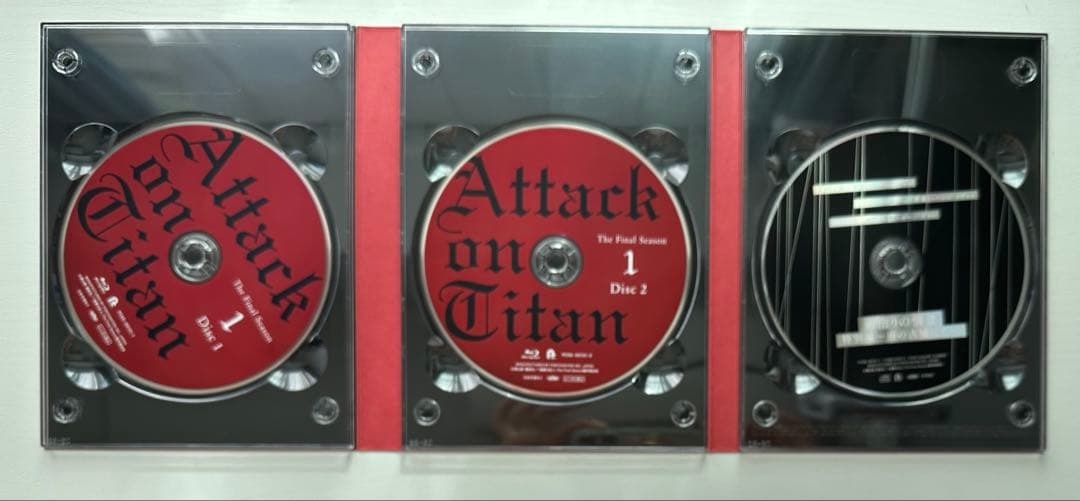 進撃の巨人 The Final Season 1.2〈初回限定・2枚組〉 セット