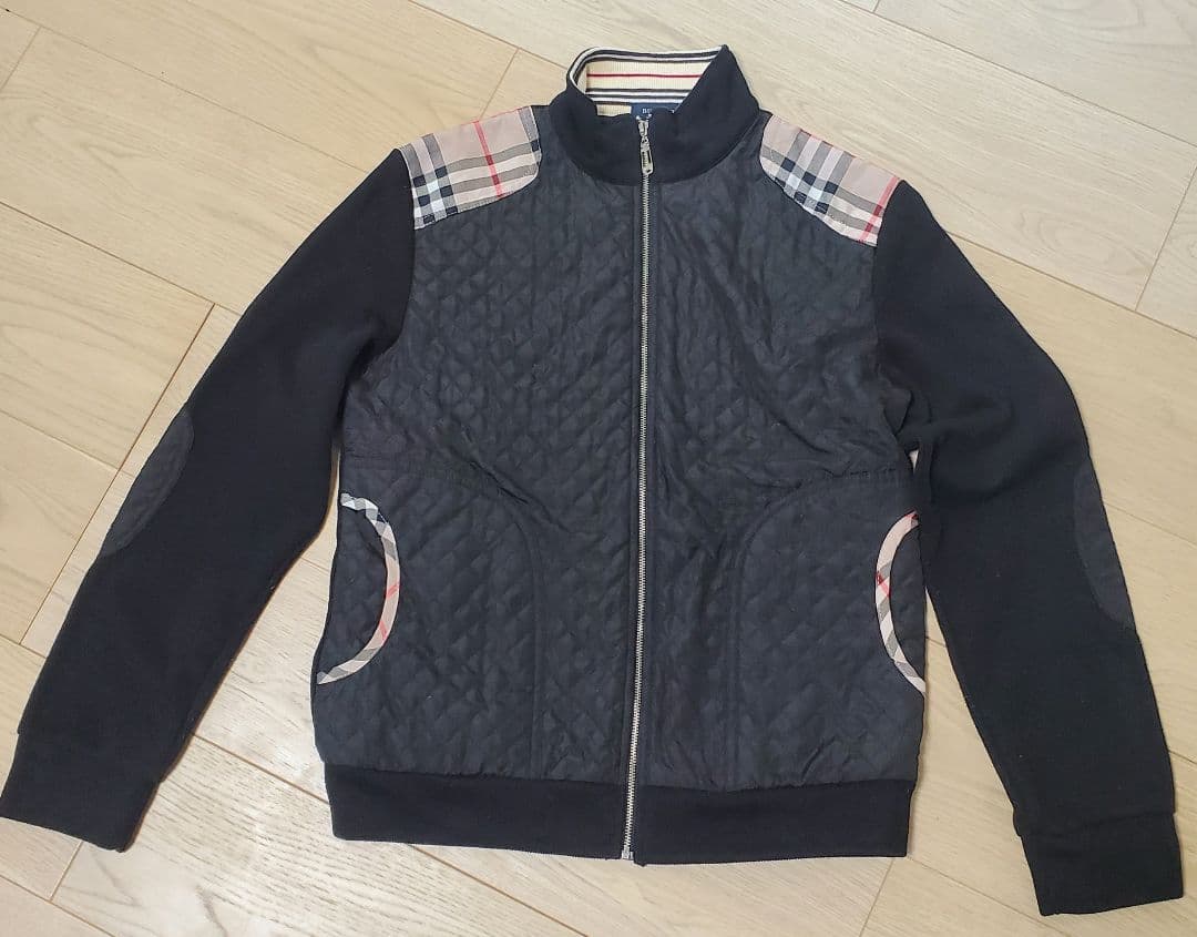 BURBERRY LONDON　キルティング　ジャケット ブルゾン　黒