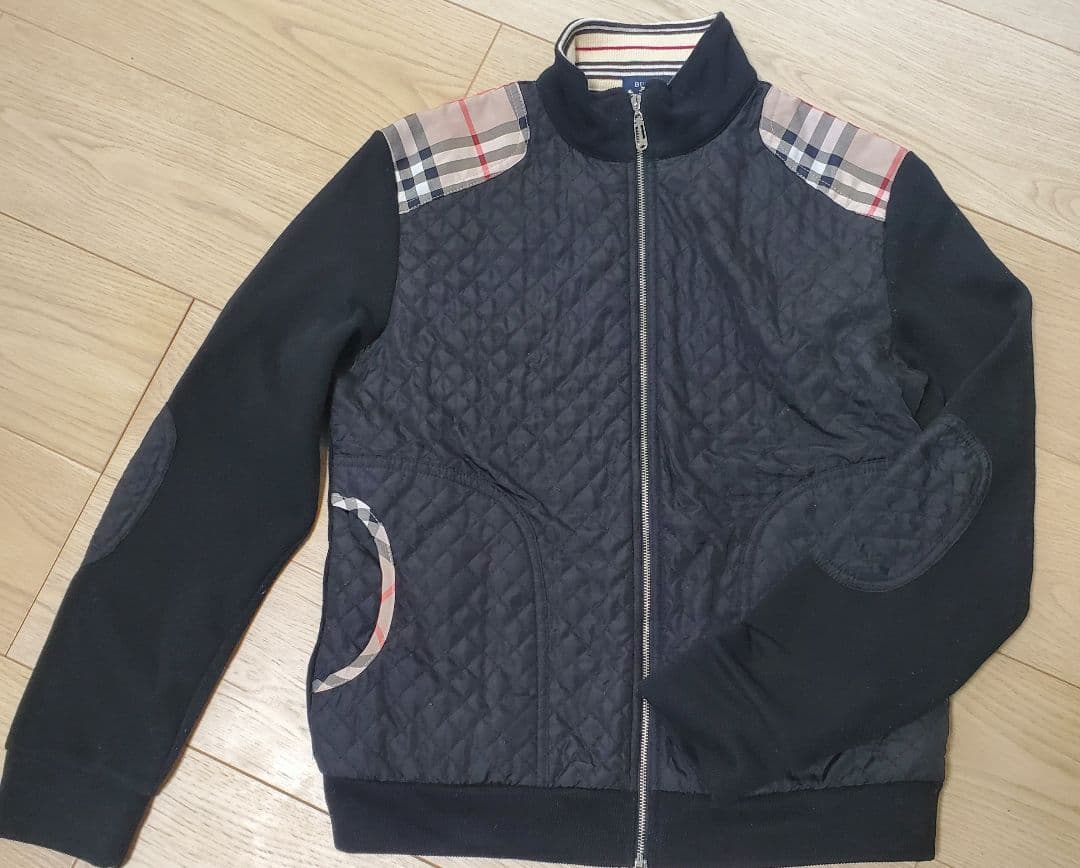 BURBERRY LONDON　キルティング　ジャケット ブルゾン　黒