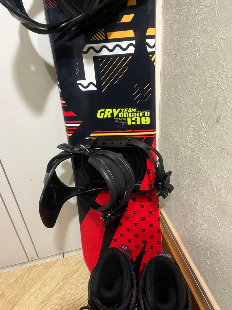 転びにくいボード！ブーツプレゼント！IGNIO 130cm 新品バインセット