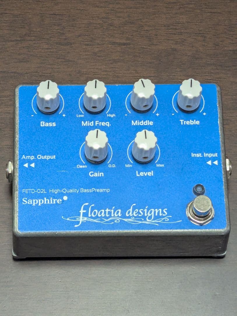 floatiadesigns　FETD-02L　ベースプリアンプ