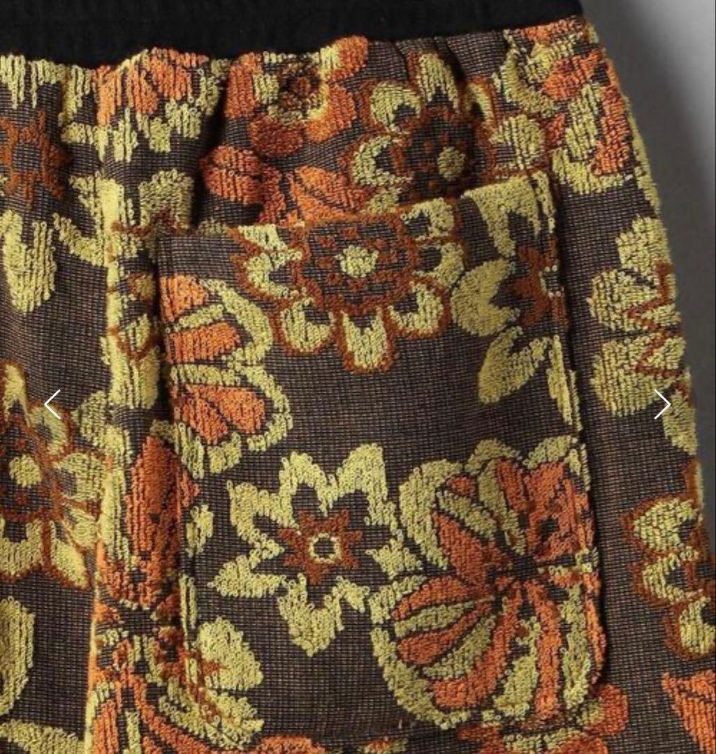 ＜INSCRIRE＞フラワーパイル パンツ